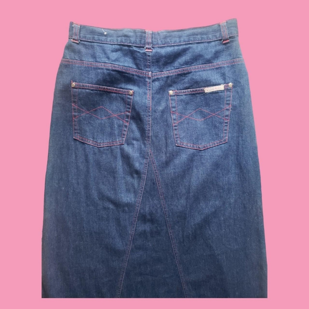 Frantic denim skirt